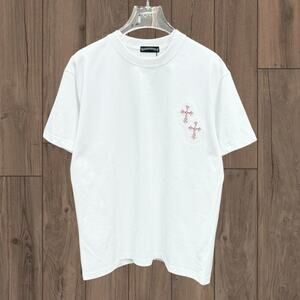 🆕Chrome Hearts White Men's Short Sleeve